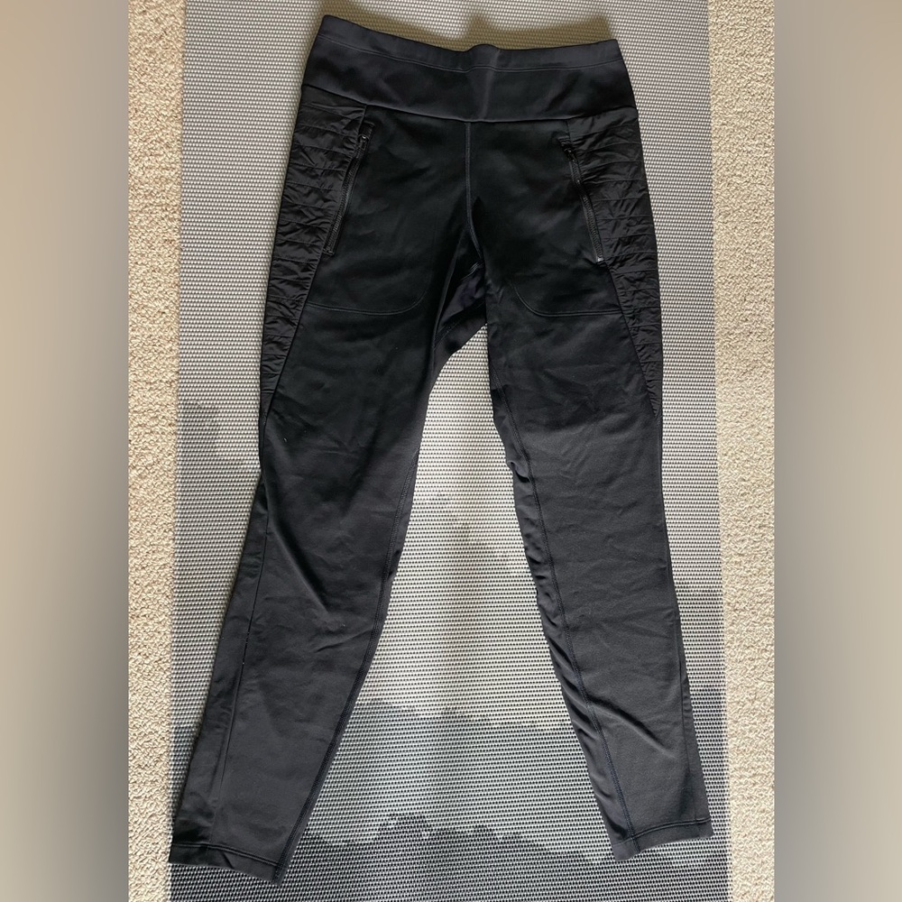 Athleta Fleece Leggings Size Small
